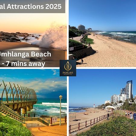 Stunning 2 Bed - Rooftop Braai Area - Sunset Views Durban Exterior foto